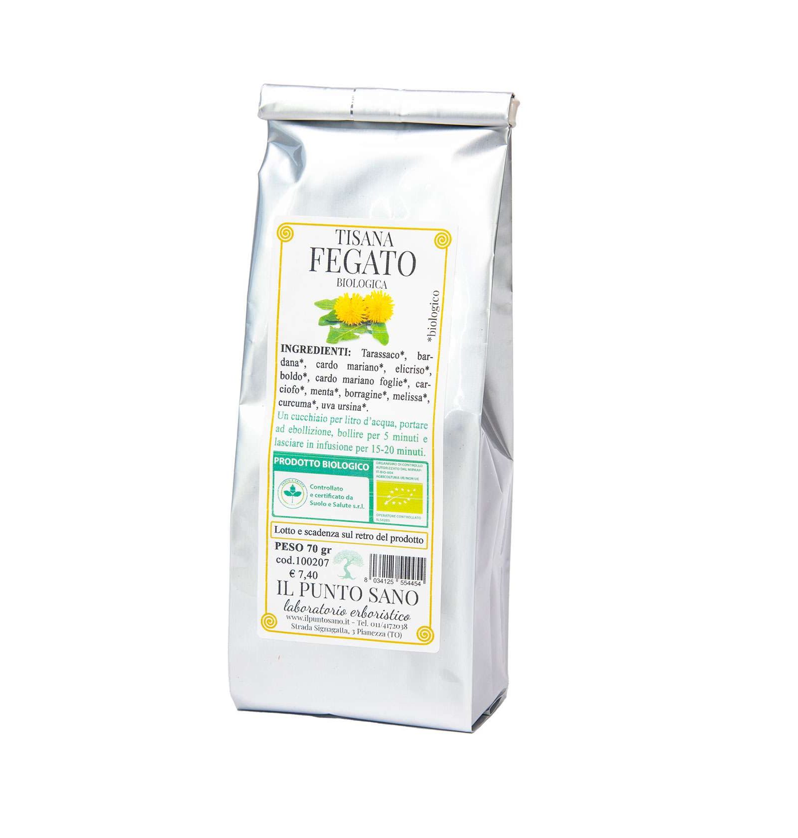 Tisana Fegato: Depura e Rinnova la Salute del Tuo Fegato Immagine della Tisana Fegato