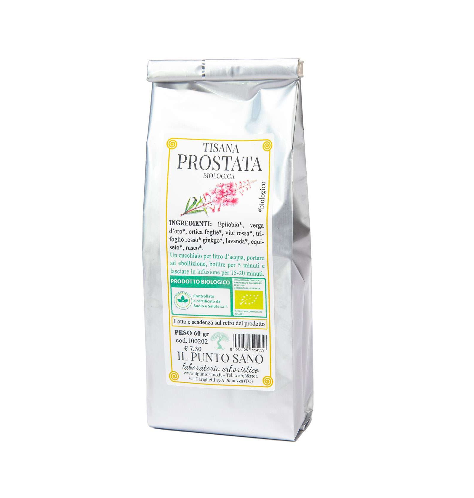 Tisana Prostata: Benessere Naturale per la Salute della Prostata Immagine della Tisana Prostata