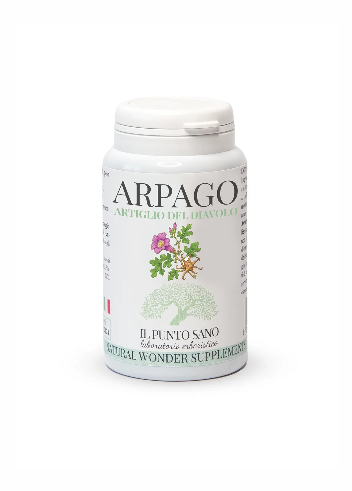 Arpago – Artiglio del Diavolo | Il Punto Sano Arpago Artiglio del Diavolo Il Punto Sano integratore naturale per il benessere articolare