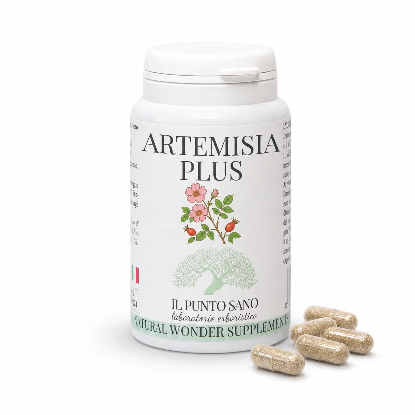 Artemisia Plus – Capsule Vegetali Naturali Artemisia Plus Il Punto Sano con capsule vegetali contenenti polveri botaniche naturali