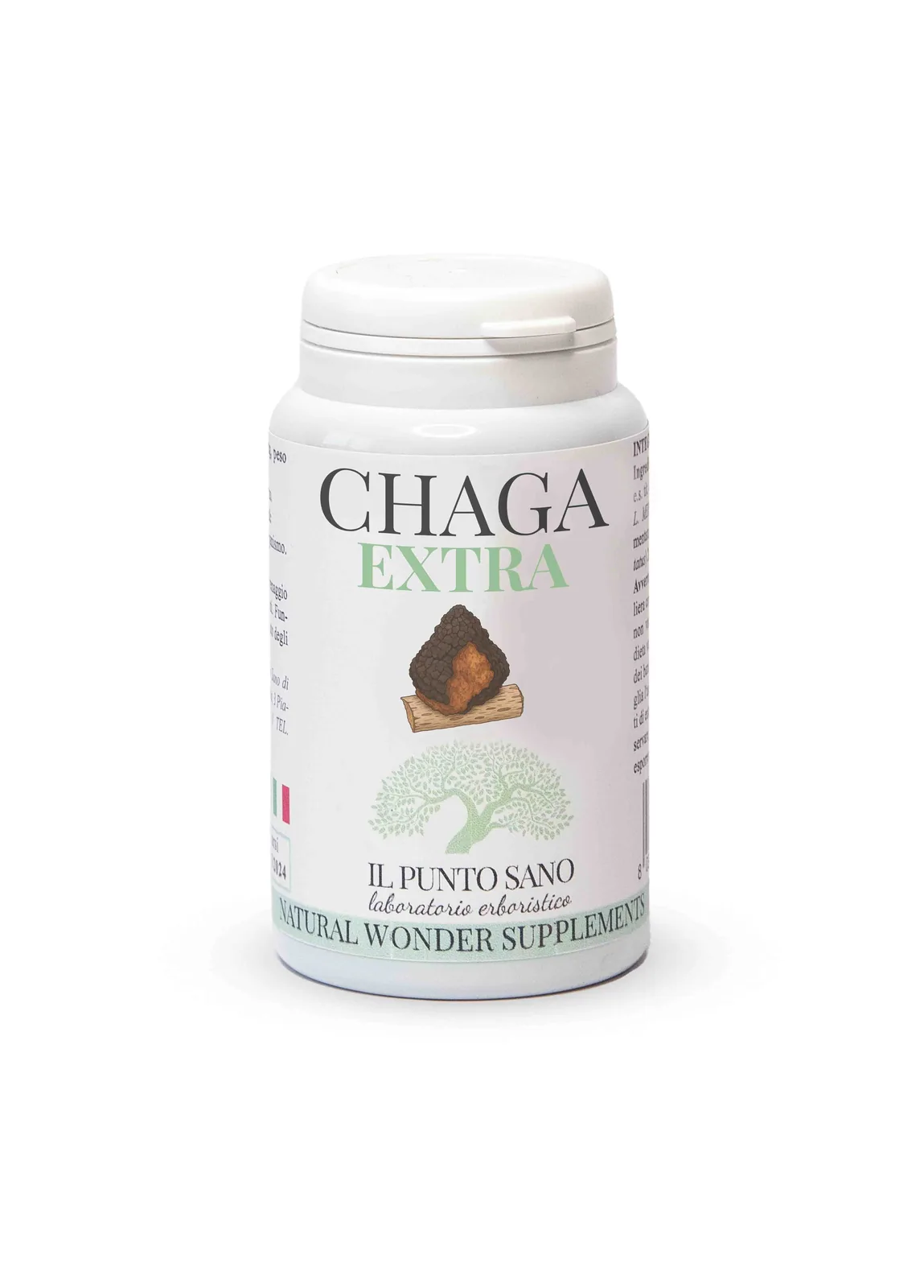 Chaga Extra – Integratore Alimentare Il Punto Sano Chaga Extra Il Punto Sano integratore alimentare in capsule per il supporto delle difese naturali e del benessere generale