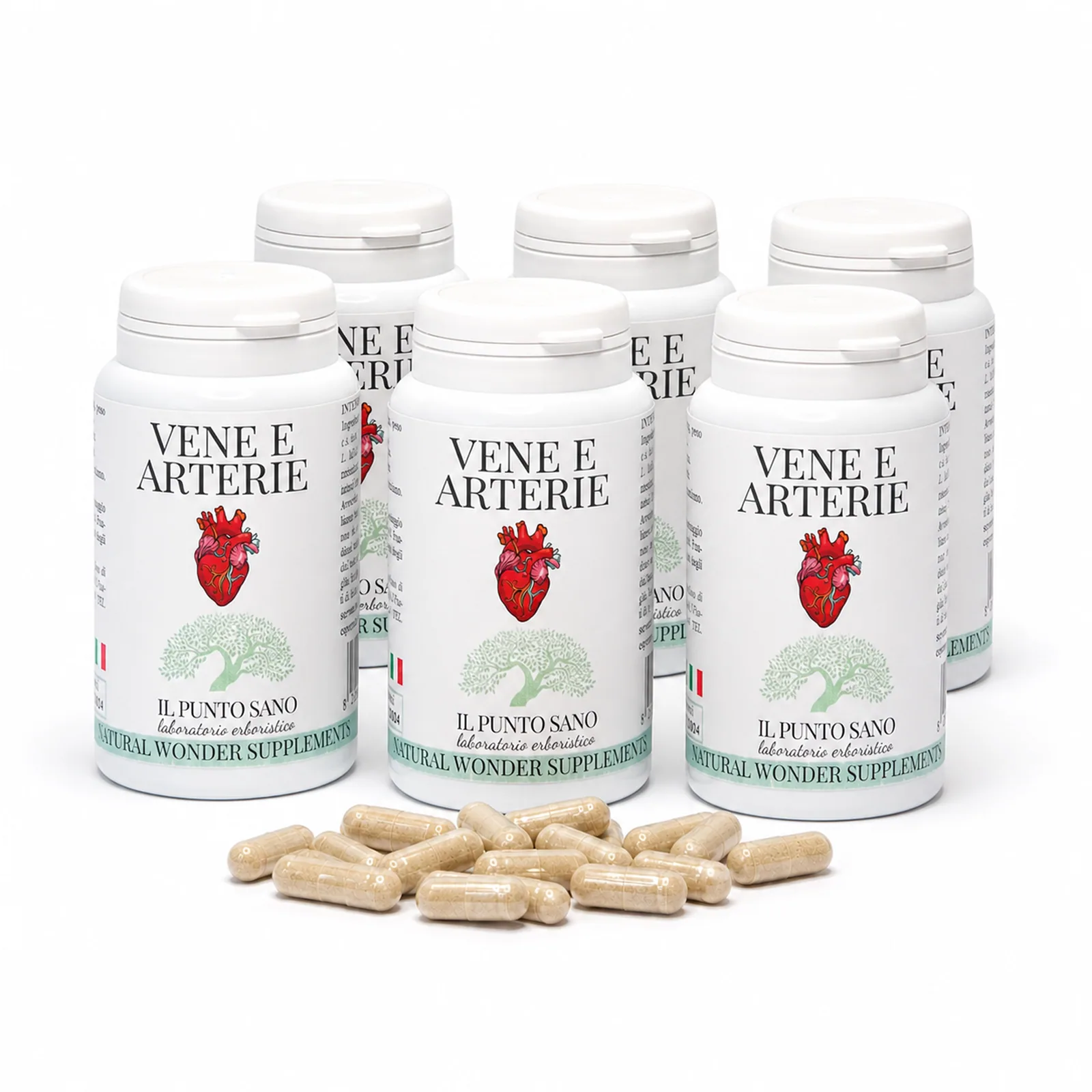 Vene e Arterie Capsule – Confezione multipla con capsule vegetali Vene e Arterie Capsule – Confezione multipla con capsule vegetali