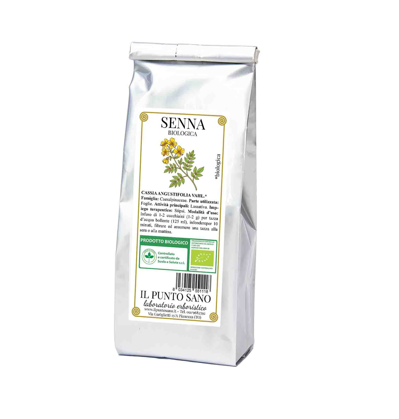 Senna Foglie Biologiche Lassativo Naturale Antrachinonico - Il Punto Sano Foglie di Senna biologica de Il Punto Sano, rimedio naturale efficace per stitichezza e transito intestinale rallentato.